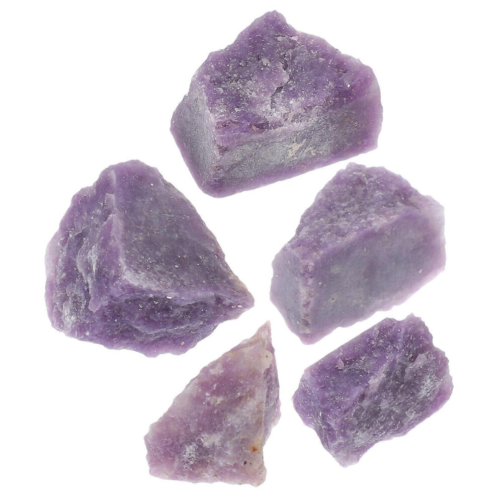 Kricely (As Show, One Size) 1 Set Of Natural Mineral Samples Rough Ore Specimen For Teaching Study Purple