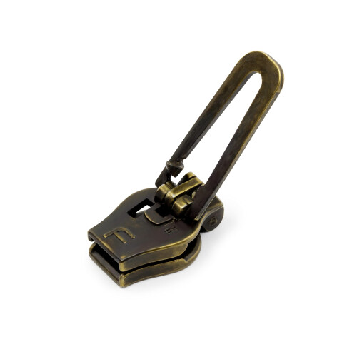 Dritz 309-M-38 Κιτ Αντικατάστασης Slider για Μεταλλικό Φερμουάρ 5, Αντίκες Χρυσό 2