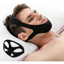 (As show, One size) LINJOU Upgrade Stop Snore Chin Strap, Snoring Solution Snore Stopper, Professional Effective Anti Snore Devices