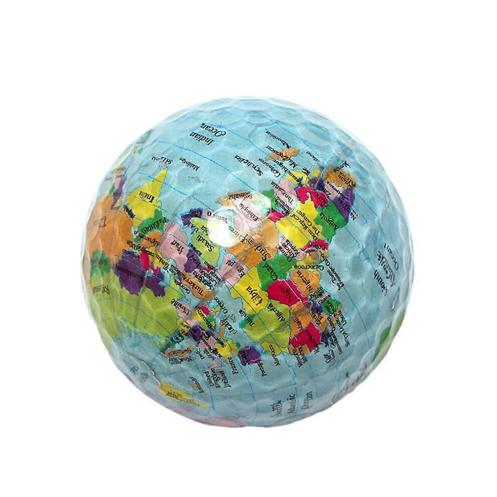 Photos - Golf  1pc Creative Earth Design Swing Practice Balls Durable Sports Training Balls(As show, One size)
