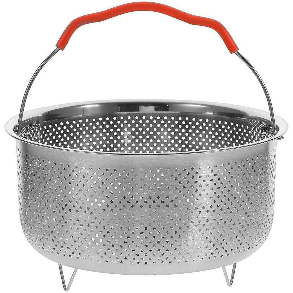 Kricely (As Show, One Size) Electric Cooker Steamer Rice Cooker Steamer Metal Steamer Basket Food Steaming Stand With Handle
