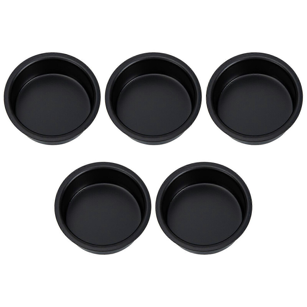 Kricely (As Show, One Size) 5Pcs Iron Candle Holders Pillar Candle Stands Vintage Candlestick Stands