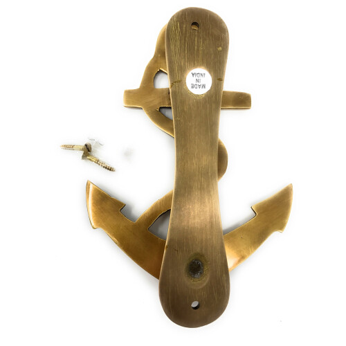 Madison Bay Company N   utica Navio    ncora da Knocker de porta de lat   o 6,25 polegadas de altura 2