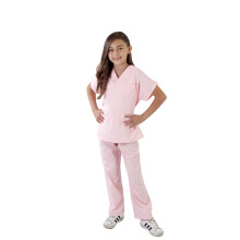 Natural Uniforms Childrens Scrub Set-Soft Touch-Role Play Costume Set (Pink 5/6)