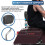 ASD Detachable Chrome Passenger Sissy Bar W/Backrest Pad & 4-Point Doc 3