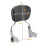 ASD Detachable Chrome Passenger Sissy Bar W/Backrest Pad & 4-Point Doc 2