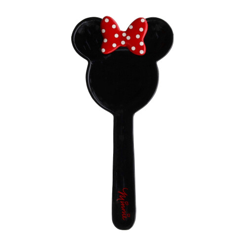 Disney Disney Minnie Mouse Μαύρος Κεραμικός Βοηθητικός Στηρίξτε Κουτάλι, 10 Ίντσες