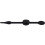 Teacher Created Resources (20621) Rouleaux de jeu, 2-3/8", Pack de 20, Noir 1