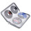 Wismart Θήκη Αποθήκευσης CD DVD Blu-ray 72 Θέσεων (Ασημί) 5