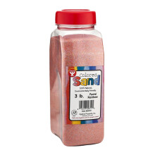 Hygloss produkter farvet legesand - Assorteret farverig h?ndv?rkskunstspand O 'Sand 3 lb Pastel Rainbow (29319)