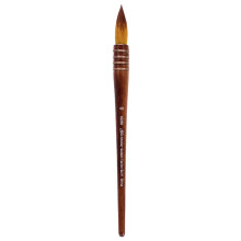 Silver Brush Limited 5225S-60 Srebrny Atelier Golden Taklon Quill Okragla pedzel Rozmiar 60 Krtki uchwyt