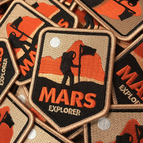 Space Patch - Mars Explorer jrn p patch/NASA patch 1