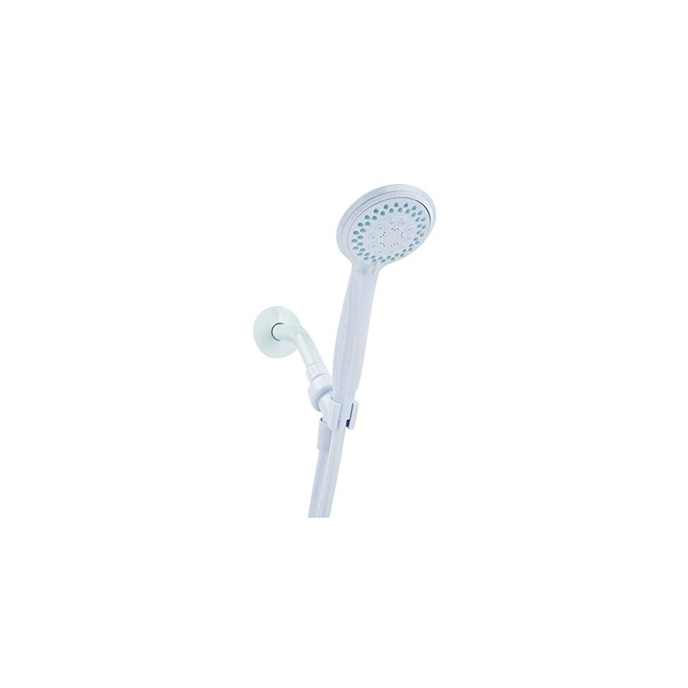 Photos - Shower System OakBrook Handheld Shwrhd 5set Wht 520 A5147WT-WS 