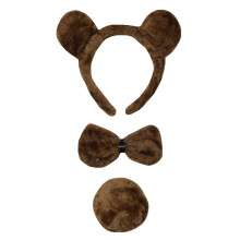 Petitebella kombineret dyre hovedb?nd bowtie hale 3pc kostume (b?re en st?rrelse)