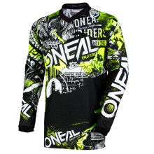 Unisex dres O'Neal 0006-804 Element Attack (cierny/viditeln detsk , velkost L)