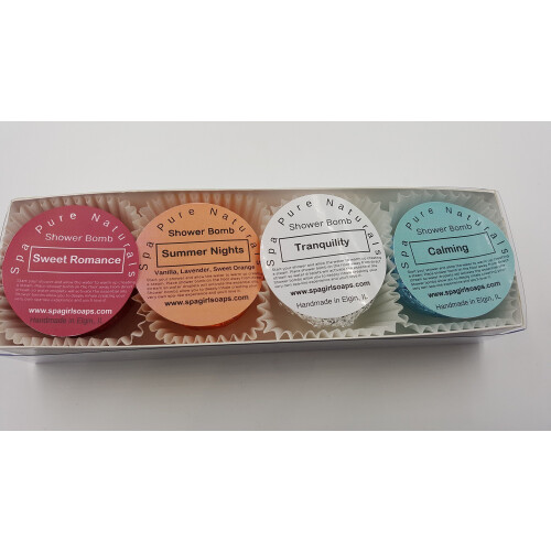 SPA PURE Συλλογή Ευεξίας III - Αρωματικά Fizzing Shower Bombs 1