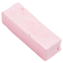 PFERD Kleine Polijstpasta Bar, 1 St. Universele Versie 3-1/2" x 1-1/4 x 1 Roze 48768 - voor Hoogglans Polijsten van Alle Metalen