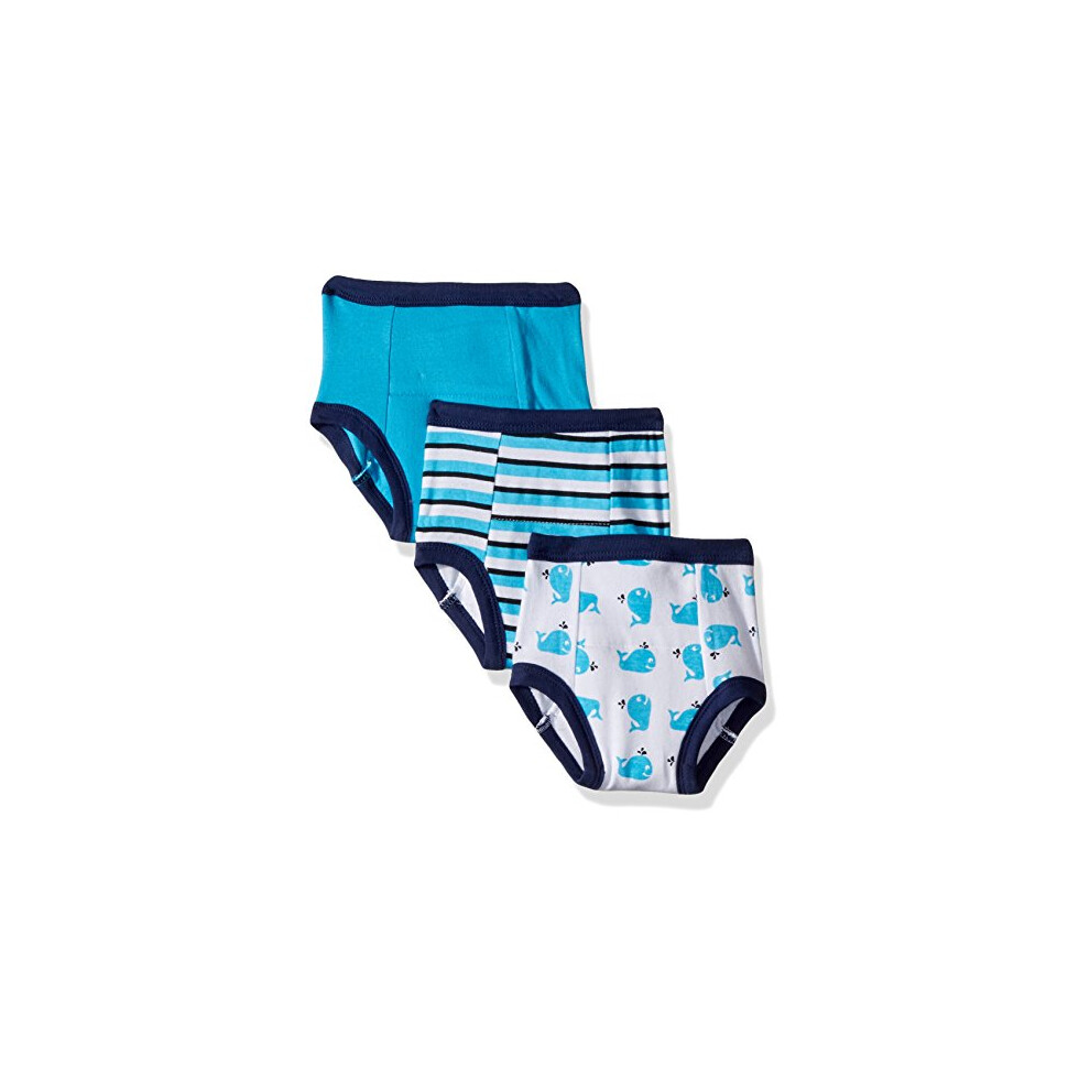 Luvable Friends Unisex Baby Cotton Training Pants  Whale  2 Toddler-image-OPC-PFKKD9Y-NEW