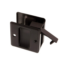 idh by St. Simons 25410-10B Premium Quality Solid Brass Pocket Passage Door Pull  Oil-Rubbed Bronze