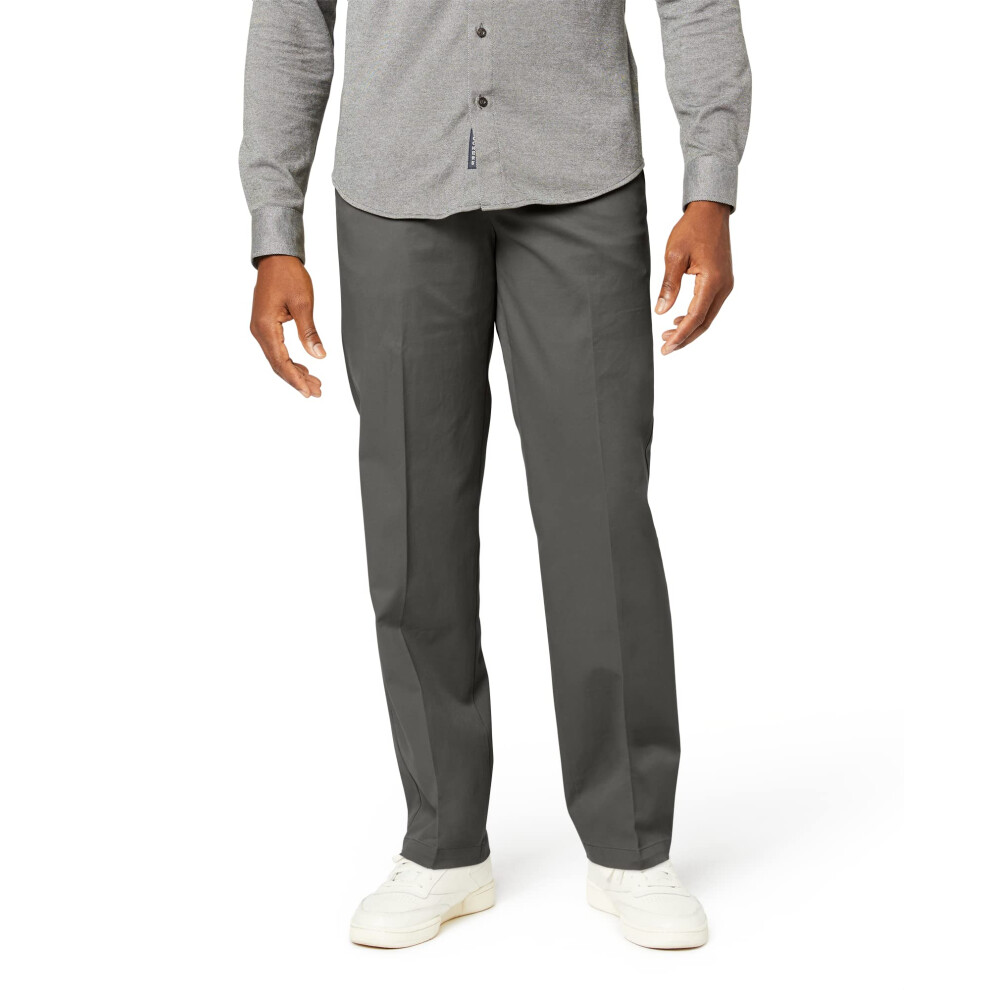 Pantalon Dockers pour homme, coupe classique, Workday, kaki, Smart 360 Flex (standard)