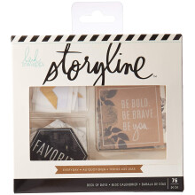Heidi Swapp 313400 Deck of Days Storyline-todos os dias (76 pe as) Multi