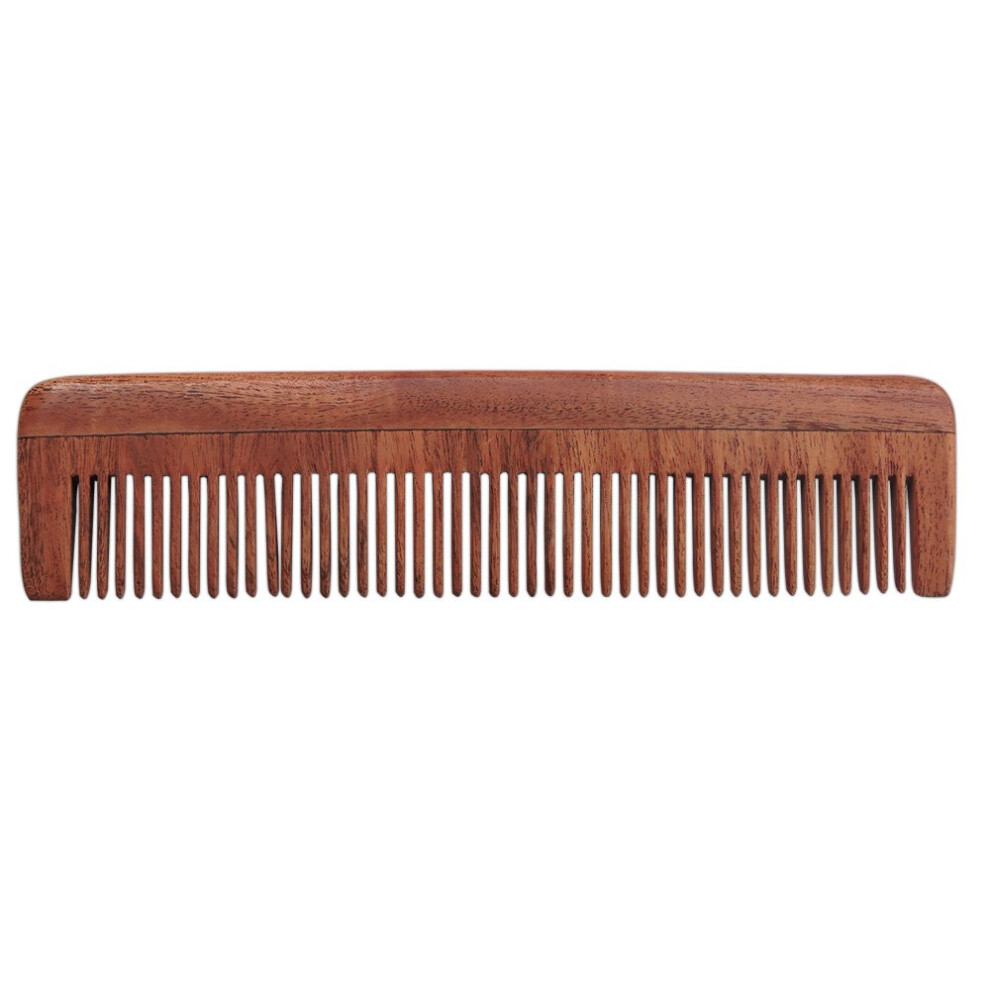 Healthgoodsin Unisex Pure Neem Comb For Scalp Health - Fine Tooth