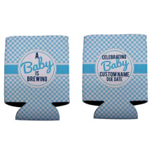 VictoryStore Can e Beverage Coolers - Ch    de beb    personalizado """" Um beb    est    fabricando """" Conjunto de design de menino de 48