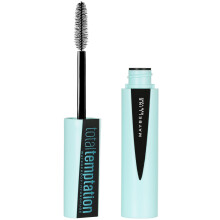 Rimel rezistent la apa Maybelline New York Makeup Total Temptation Very Black 0,3 Fl Oz (Pachet de 1) K2466800