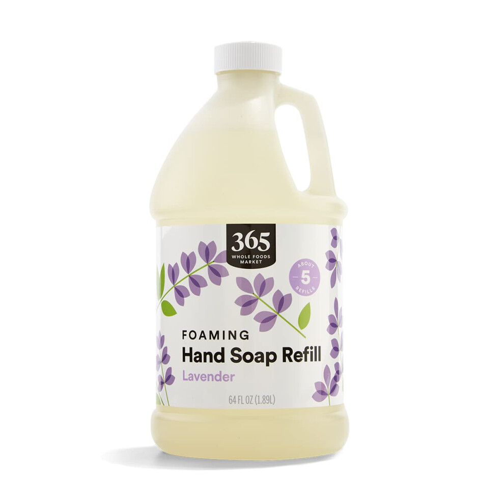 365 By Whole Foods M 365 By Whole Foods Market, Foaming Hand Soap Refill, Lavender, 64 Fl Oz