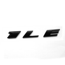 Yoaoo 1x oem camaro 1le emblem badge brev bagside 1le d?r ?gte mat sort