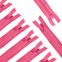 Renashed 45pcs 21.5 Inch Νάιλον Αόρατοι Φερμόρ για Ράψιμο και Χειροτεχνία (Ροζ Κόκκινο)