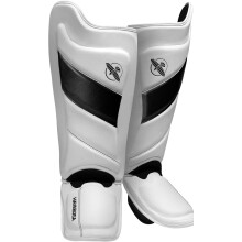 Hayabusa T3 Striking Shinguards - White/Black Large