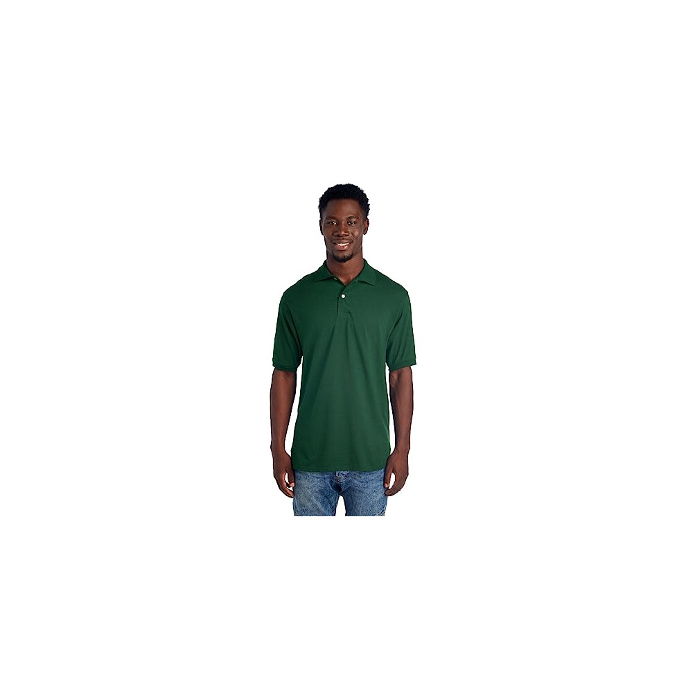 Polos antitaches SpotShield pour hommes de Jerzees (chemise courte et longue)
