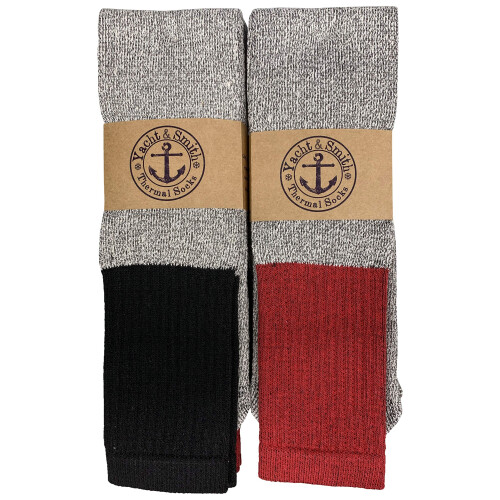 Yacht & Smith Γυναικείες Θερμικές Κάλτσες, Πακέτο Χονδρικής 60 Ζευγαριών (Γυναίκες 9-11) 1