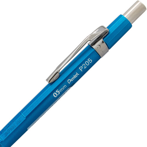 Pentel Sharp Mechanical Drafting Pencil  0.5 Mm  Assorted Metallic Barrels  3/pack 2