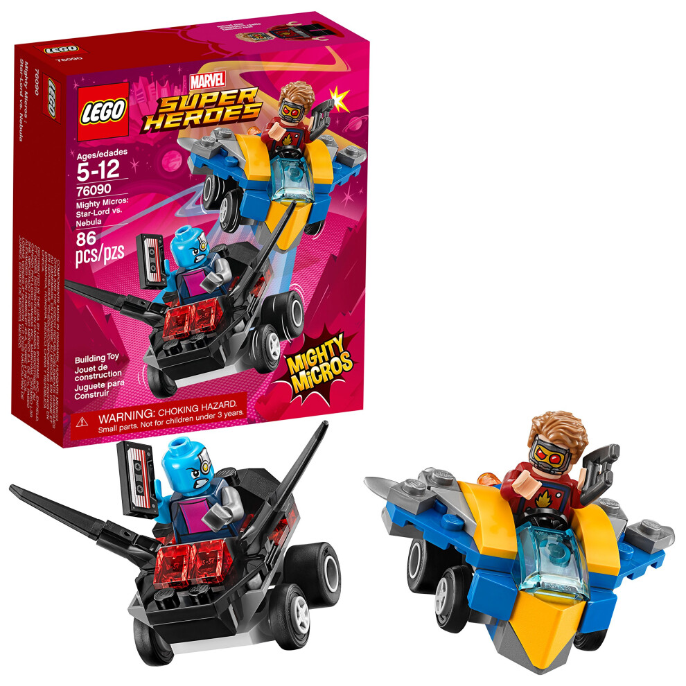 Lego Marvel Super Heroes Mighty Micros: Star-Lord Vs. Nebula 76090 Bui
