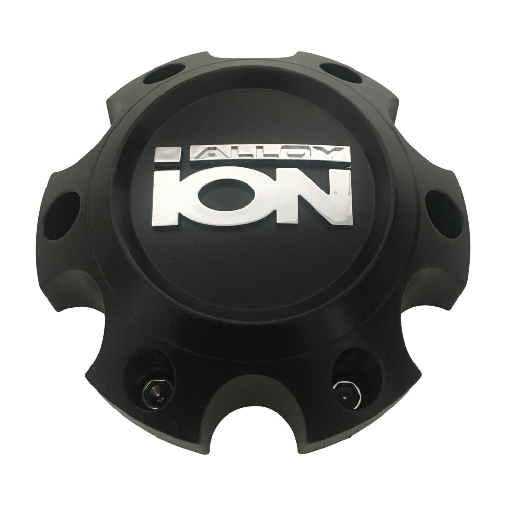 Ion Alloy C10134MB02 C-348-3 C10131502B Black Wheel Center Cap-image-OPC-PFMJMNS-NEW