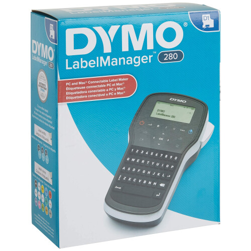 DYMO LabelManager 280 2 linee 4w x 2 310d x 7 910h 1