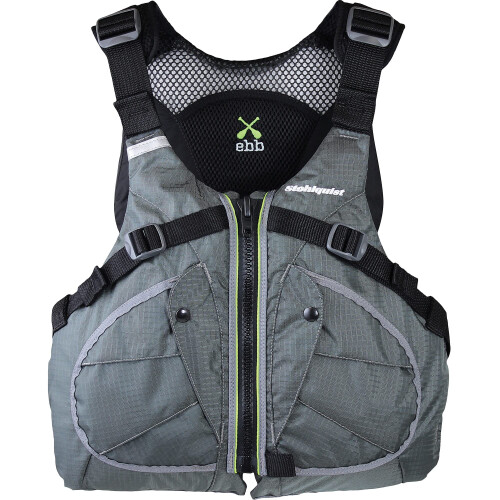 Stohlquist Men's Ebb Lifeacket (PFD) -Gray-L/XL