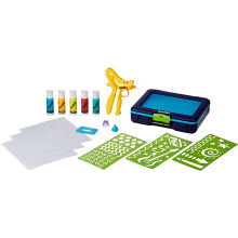 Play-Doh DohVinci On the Go Art Studio -taidelaatikko lapsille ja teini-ik  isille, 5 myrkyt  nt   v  ri