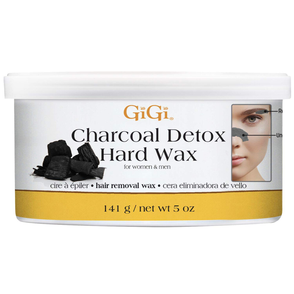 Gigi Charcoal Detox Hard Wax 5 Oz