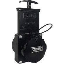Valterra 3"" RVS RV-afvalstortklep met dop (1)