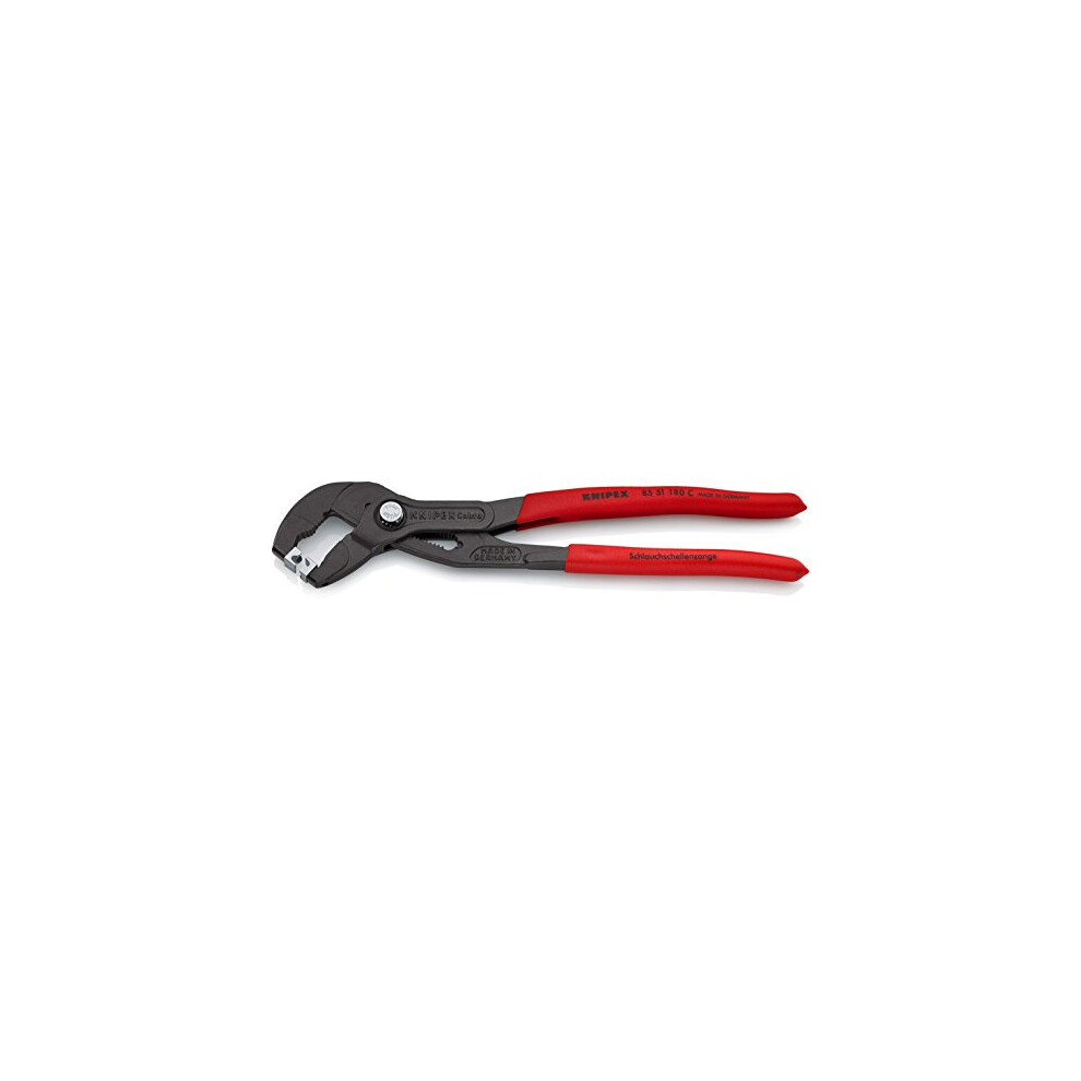 Knipex Tools 85 51 180 C  7.5"" Hose Clamp Pliers for Click Clamps