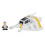 Star Wars STAR WARS Sw Luke con Snow Speeder 1