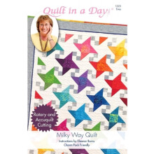 Milky Way Quilt Pattern by Quilt in a day