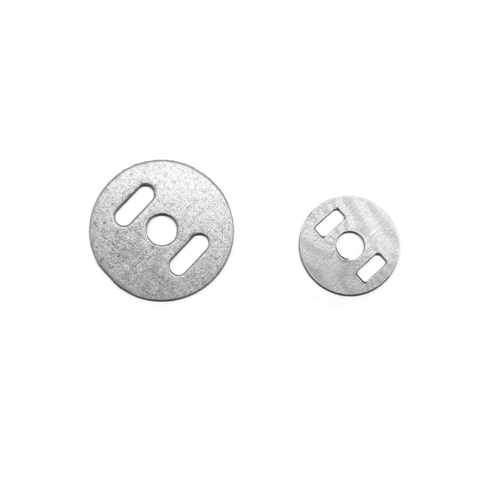50 Pcs Metal Washer 18Mm07 For Purse Handbag Feet Nailheads Stud Spike 714929643322