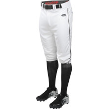 Rawlings | LAUNCH SERIES Knicker Basebollbyxor | Vuxen Storlek L | Vit/Svart
