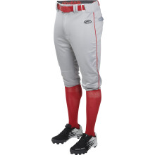 Rawlings | LAUNCH SERIES Knickerbasebollbyxor | Vuxen Storlek L | Grå/Röd