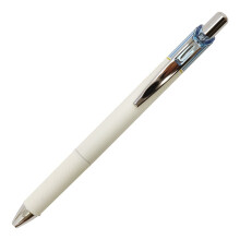 Pentel EnerGel CLENA -nestemäinen geelikynä, mikrokuituinen, teräväkärkinen, 0,3 mm:n neulakärki, musta muste, saksisininen runko (BLN73LS-A)