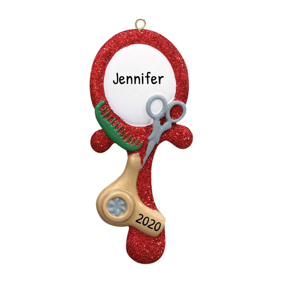 Ornamenten Door Elves Gepersonaliseerde Kapperskerstversieringen 2024 - Kappersversieringen Voor De Kerstboom Voor Kappers Kapsalon-image